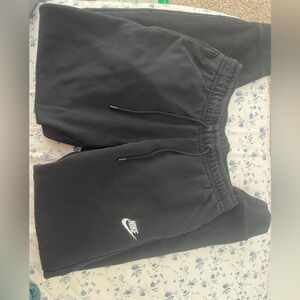 Black Nike sweats
